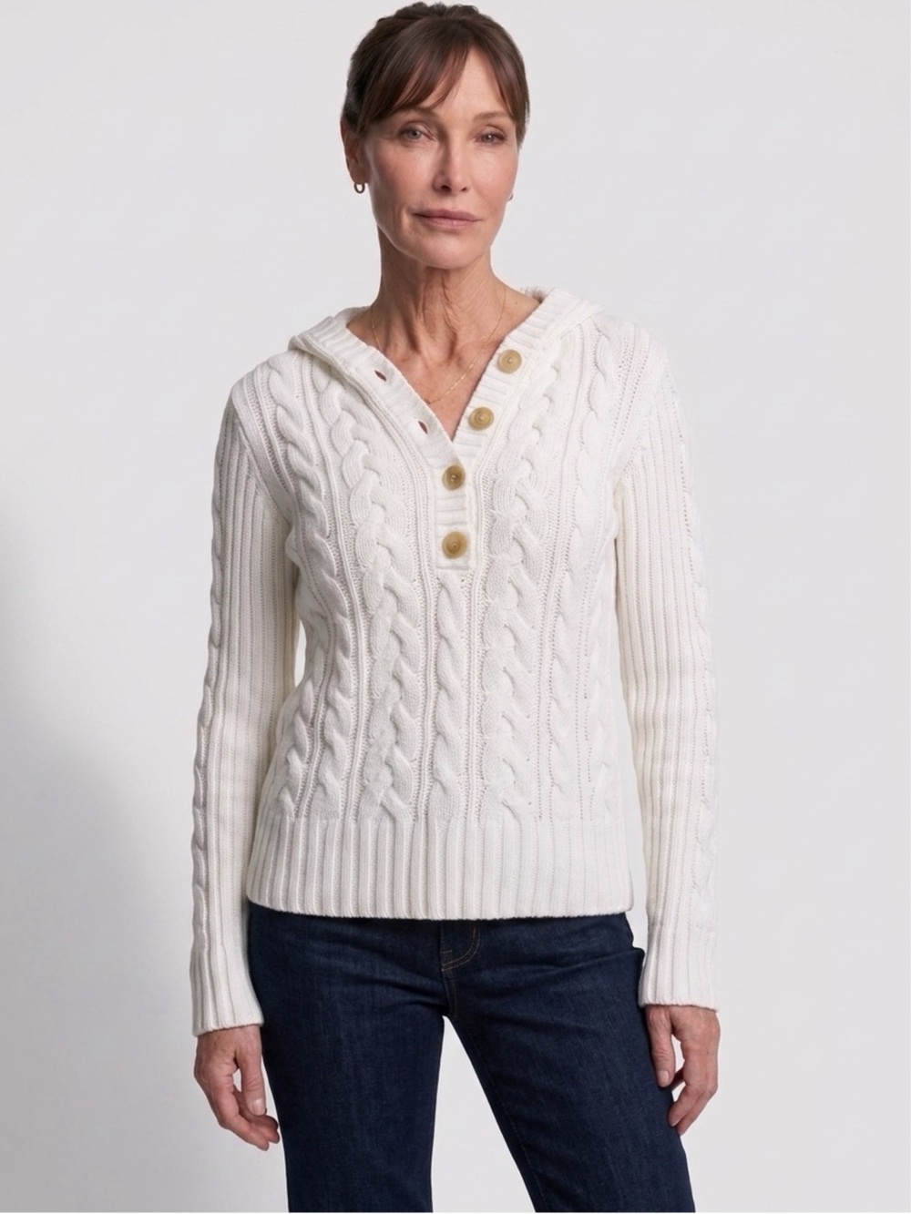 Style & Co. Oversized Hoodie Sweater